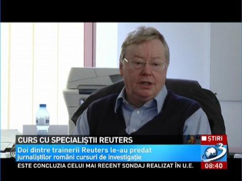 Curs de investigaţie cu specialişti Reuters