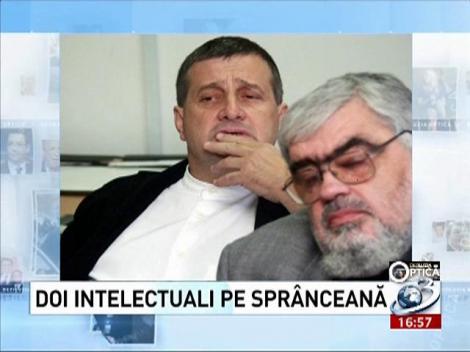 Deziluzia optică: DOI INTELECTUALI PE SPRÂNCEANĂ