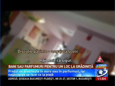 Negocieri ca la piaţă! Bani sau parfumuri pentru un loc la grădiniţă