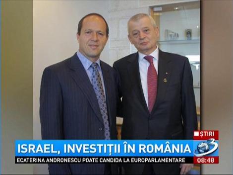 Sorin Oprescu a avut o întâlnire importantă cu preşedintele Israelului