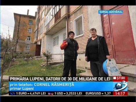 Primăria Lupeni are datorii de 30 de milioane de lei
