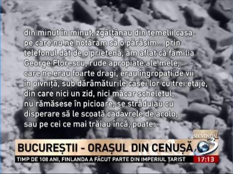 Secvențial: Bucureșii - Orașul din cenușă, ținta bombardamentelor