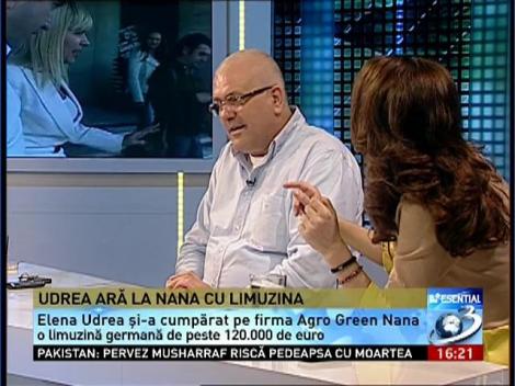 Esenţial: Udrea ară la Nana cu limuzina