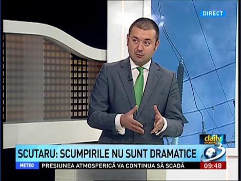 Codrin Scutaru: Scumpirile nu sunt dramatice