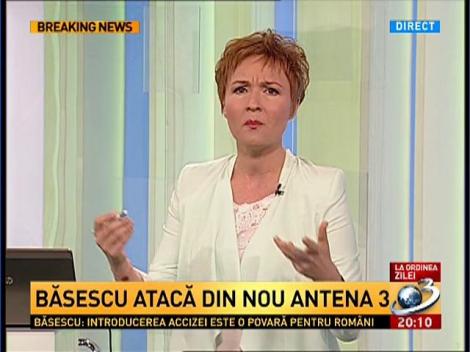 Ce mesaj îi transmite Dana Grecu preşedintelui Traian Băsescu