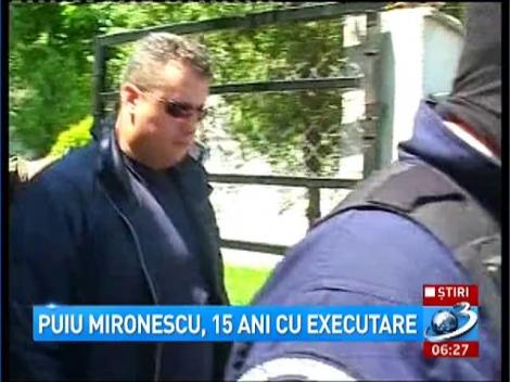 Puiu Mironescu, condamnat la 15 ani cu executare