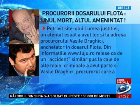 Sinteza Zilei: Antecedente periculoase cu procurorul din dosarul Flota