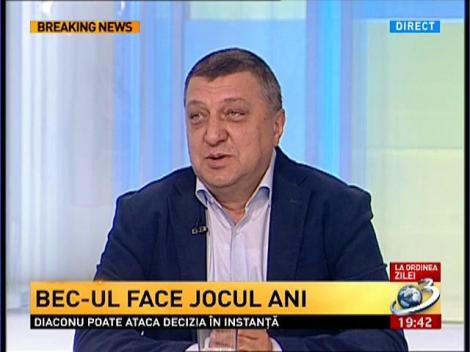 La Ordinea Zilei: BEC-ul face jocul ANI