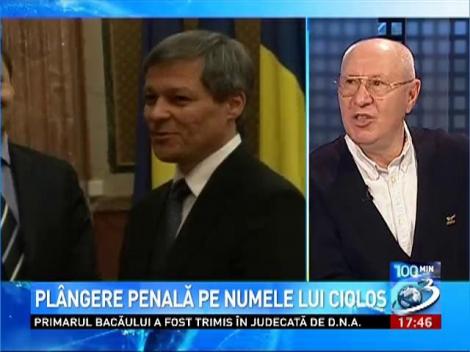 Plângere penală pe numele fostului ministru al Agriculturii, Dacian Cioloş