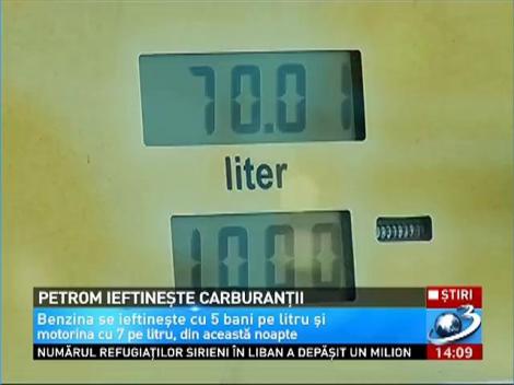 Petrom ieftineste carburantii