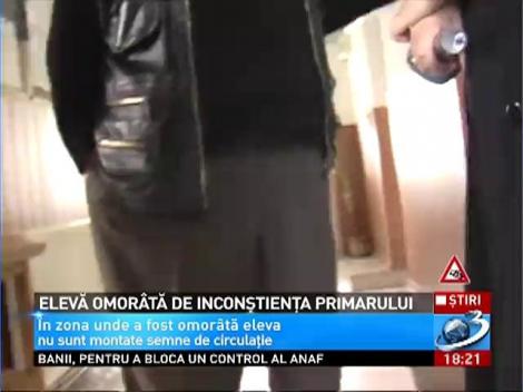 Elevă omorâtă de inconştienţa primarului