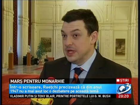 Marş pentru monarhie &icirc;n Capitală