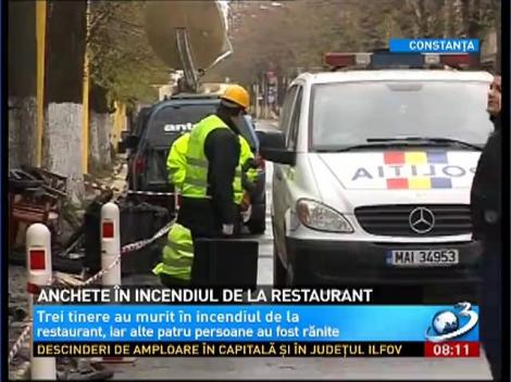 Anchete în cazul incendiului de la restaurantul libanez din Constanţa