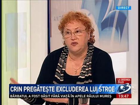 Renate Weber, despre posibila excludere din partid a lui Radu Stroe