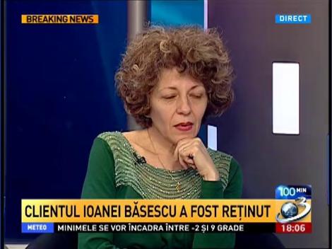 Clientul Ioanei Băsescu a fost reţinut