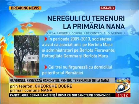 Exclusiv! Reacţia primarului comunei Nana, despre retrocedările ilegale