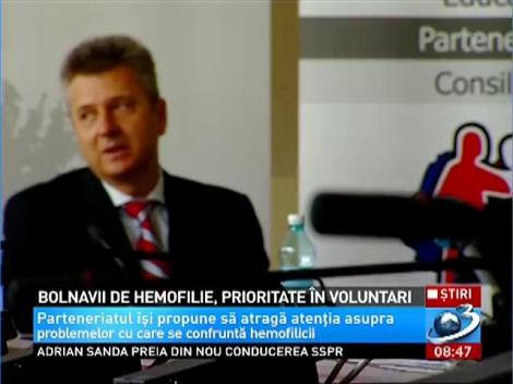 Bolnavii de hemofilie, prioritate în Voluntari