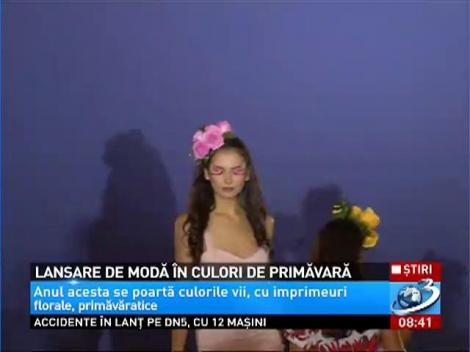 Lansare de modă în culori de primăvară