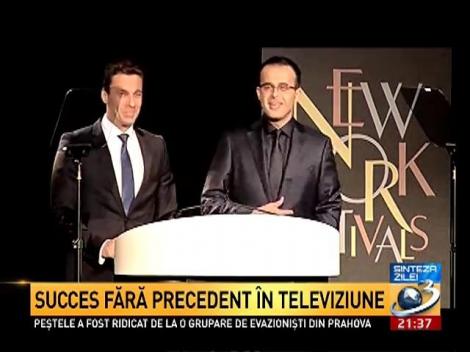 Mihai G&acirc;dea şi Mircea Badea, prezentatori la Gala New York Festivals. &bdquo;Am pus in valoare umorul şi ospitalitatea rom&acirc;nilor"