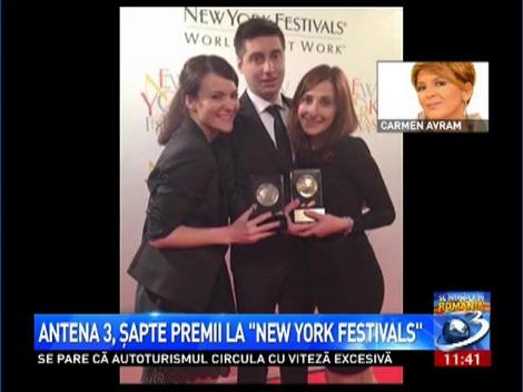 Carmen Avram: E o confirmare pentru noi toţi, pentru Antena 3, pentru fiecare dintre noi, că suntem pe un drum bun!