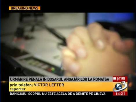Urmărire penală în dosarul angajărilor la Romatsa