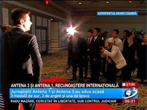 Jurnaliştii de aur ai Antenei 1 şi Antenei 3 s-au întors în ţară
