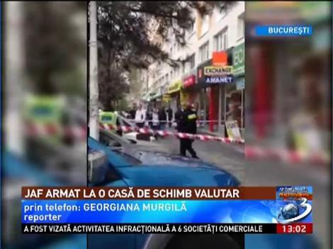 Jaf armat la o casă de schimb valutar