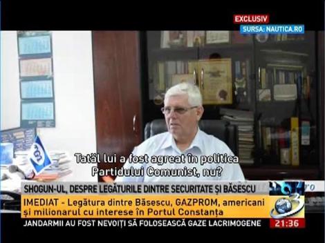 Q&A: Shogun-ul, despre legăturile dintre Securitate și Băsescu