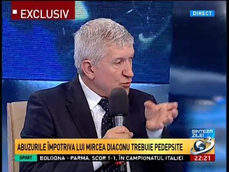 Mircea Diconu: Nicio secundă nu m-am îndoit de hotărârile judecătorești în cazul meu