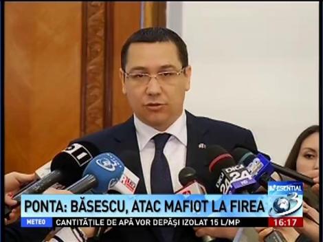 Plângere penală pe numele preşedintelui pentru şantaj