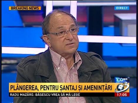 Ilie Şerbănescu: Ponta a fost mai terfelit de Traian Băsescu decât Gabriela Firea