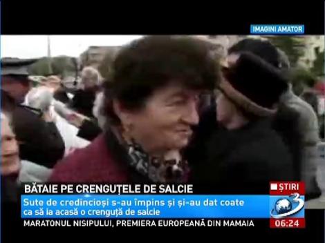 Bătaie pe crenguţele de salcie