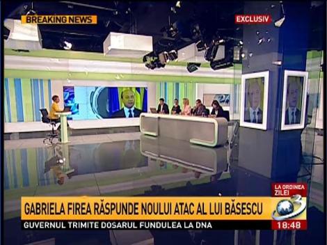 Gabriela Firea răspunde noilor acuzaţii aduse de preşedinte