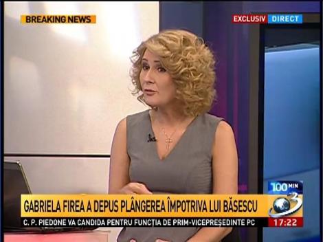 Traian Băsescu, de 9 ori șantajistă pentru Gabriela Firea