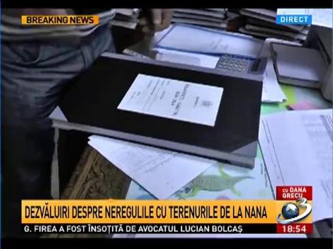 La Ordinea Zilei: DEZVĂLUIRI despre nereguli cu terenurile de la Nana