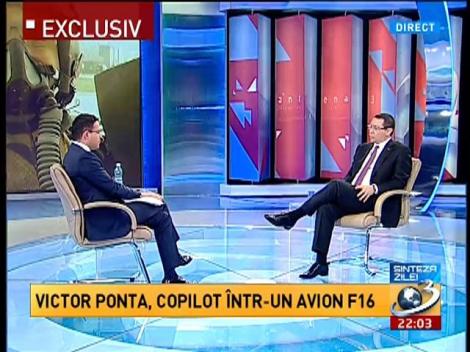 Ponta: Suntem în UE şi în NATO. România NU este în pericol!
