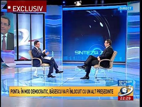Ponta: Graţierile dubioase făcute de Băsescu sunt greu de explicat
