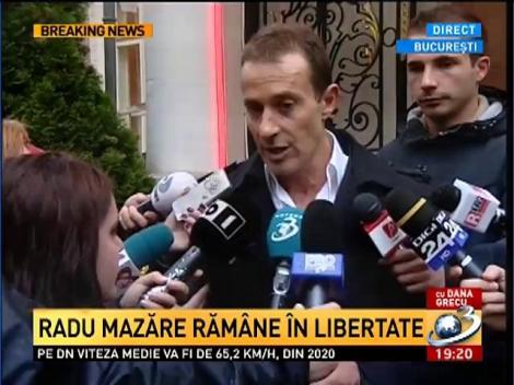 INSTANŢA A DECIS: Radu Mazăre va fi cercetat ÎN LIBERTATE