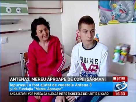 Antena3, mereu aproape de copiii sărmani