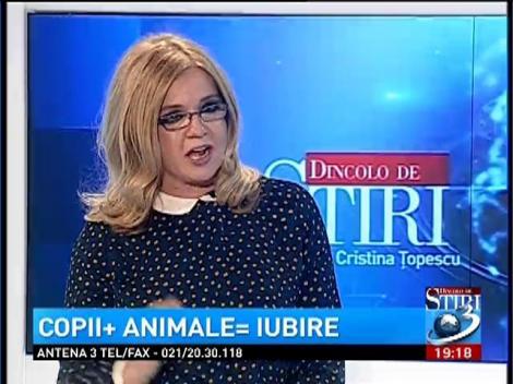 Dincolo de știri: Copii+animale = Iubire