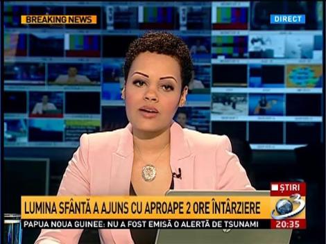 Lumina Sfântă a ajuns de la Ierusalim