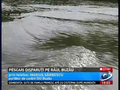 Pescari dispăruți pe râul Buzău