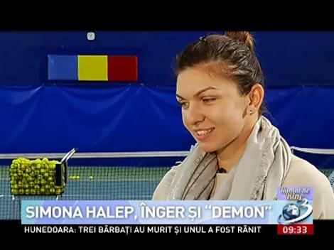 Numai de bine: Simona Halep, înger și ”demon”