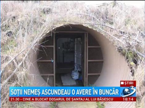 Soții Nemeș ascundeau o mică avere în buncărul din Washington