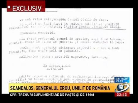 Exclusiv! General erou al Armatei Române, aruncat în stradă