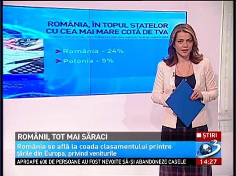 Rom&acirc;nii, tot mai săraci