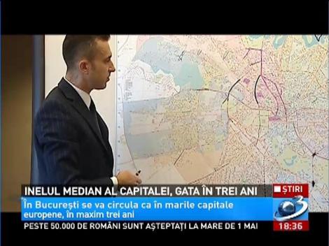Inelul median al Capitalei, gata în trei ani