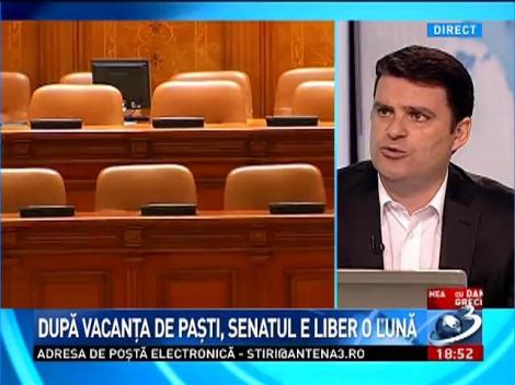 Radu Tudor, despre răsfăţul politicienilor: Muncesc cel mai puţin şi sunt cel mai bine plătiţi din România