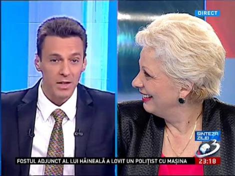 Badea: As rezolva aceasta dilema nationala apeland la Elena Basescu pentru ca dansa este cea mai mare specialista in consoane a Romaniei