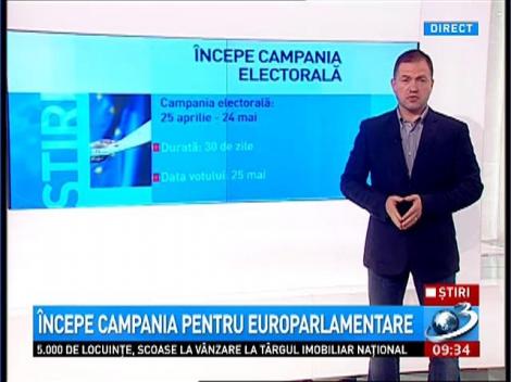 E oficial! De mâine începe campania electorală